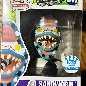 Funko Pop! Sandworm Figure - Blue, Black, White